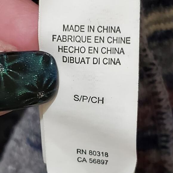 Lucky brand boho Aztec cardigan seater size small - Picture 4 of 4